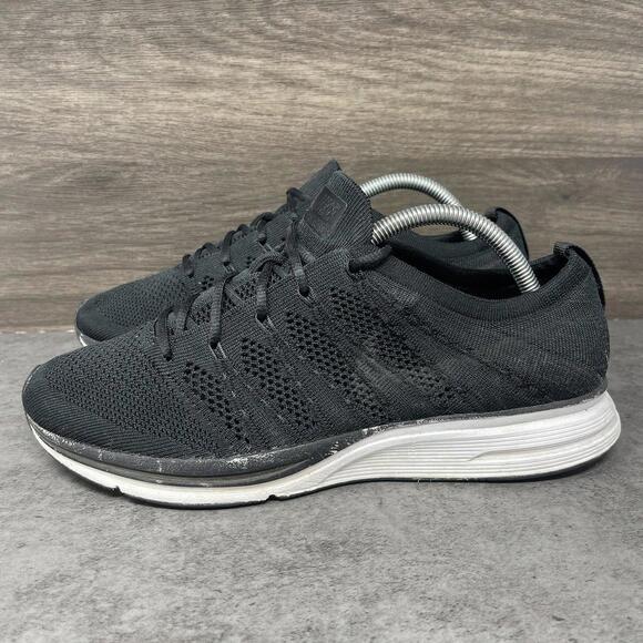 Nike Flyknit Trainer Shoes Mens Size 9 Black White Sneakers AH8396-007